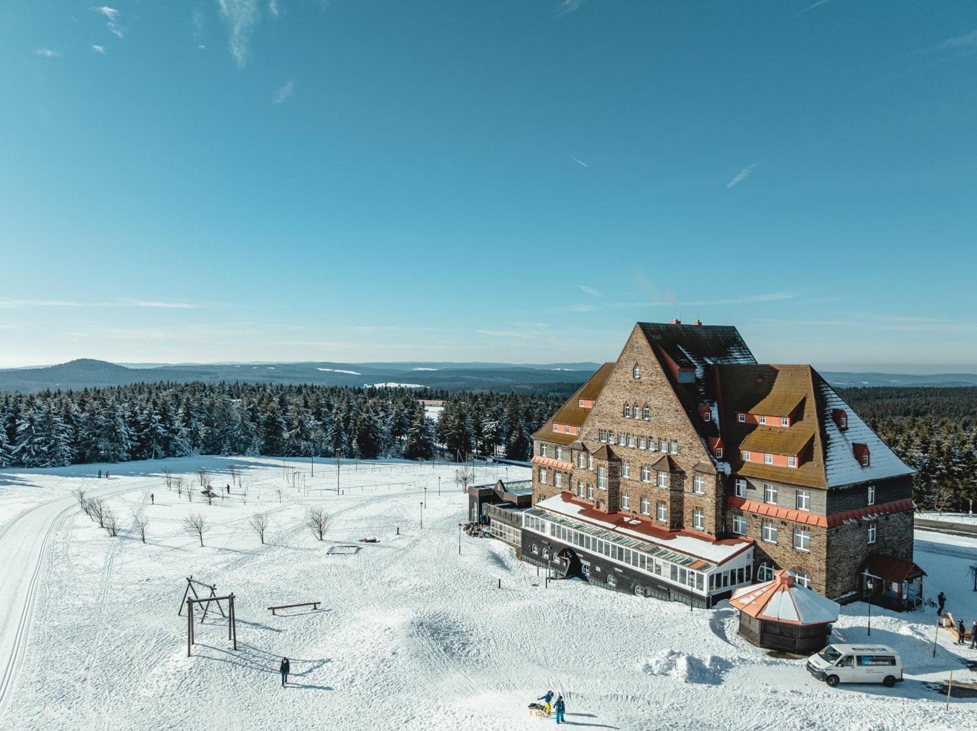 Naturhotel Sachsenbaude Oberwiesenthal Exterior photo