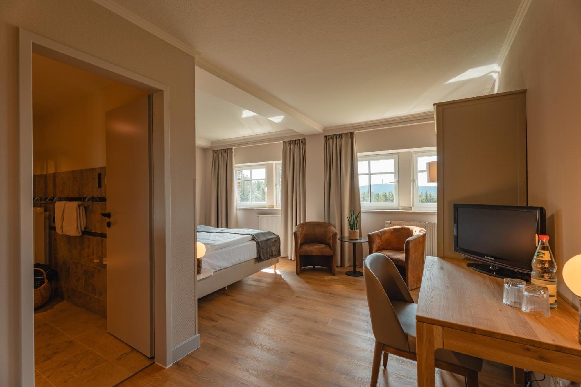 Naturhotel Sachsenbaude Oberwiesenthal Exterior photo